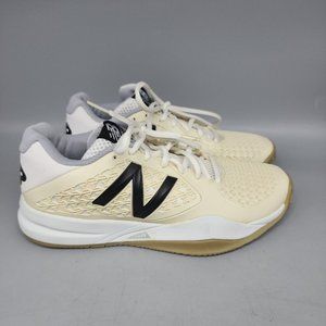 New Balance Womens 996 WC996WT2 Cream Lace Up Low Top Tennis Shoes Size 8.5 B